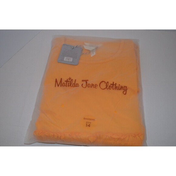 Girls size 14 Matilda Jane Girls' Lap Dress Artison Gold Perfectly Paired 2019